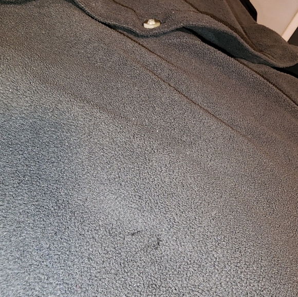 💥Sale💥Columbia Men's Button-Down Long Sleeve Shirt Dark Grey - Picture 8 of 9